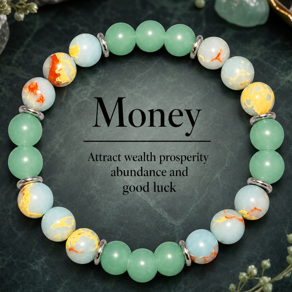 Xiyin TK cross-border best-selling natural stone bracelet, tiger's eye stone rose quartz, Shoushan stone handmade bead string, elastic bracelet wholesale