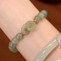 Interlocking Chinese style bracelet, female ins niche design, love safety buckle bracelet, high-end girlfriend gift