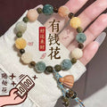 New lotus Bodhi good luck bracelet new Chinese retro niche bracelet women's simple and versatile bracelet