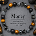 Xiyin TK cross-border best-selling natural stone bracelet, tiger's eye stone rose quartz, Shoushan stone handmade bead string, elastic bracelet wholesale