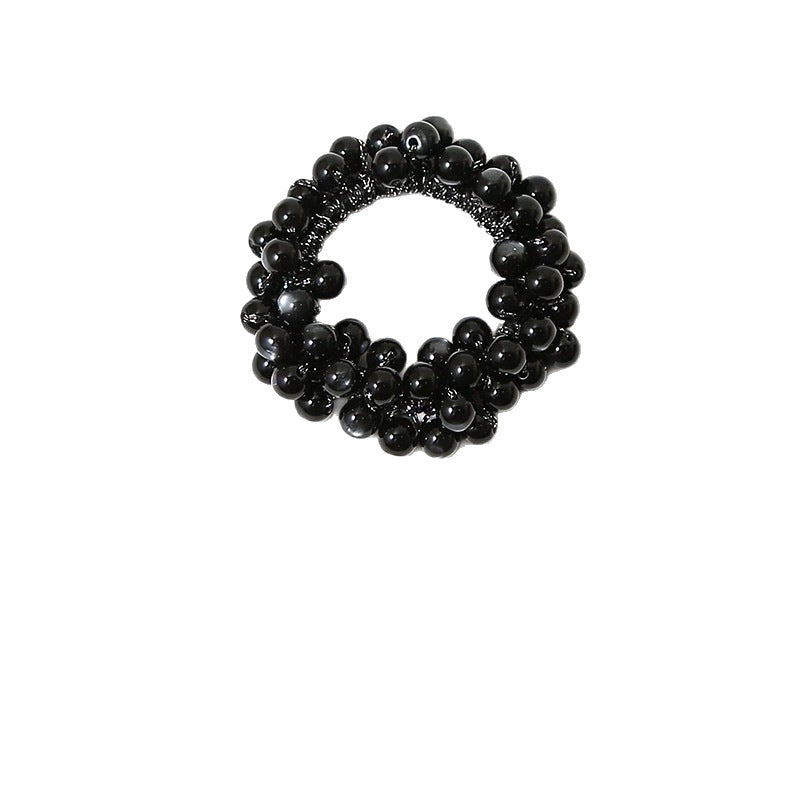 Korean style A Cat's Eye Stone hair tie hair tie INS style internet celebrity hair tie wholesale new simple girls' hair tie wholesale